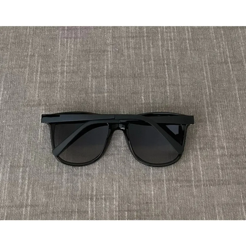 New ECO Spruce Mens Polarized Black Square Sunglasses